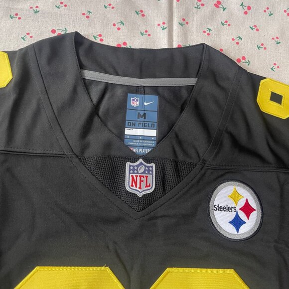 NFL T.J. Watt #90 Pittsburgh Steelers Black Jersey - Picture 5 of 7